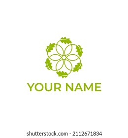 Oak Leaf vector Logo Design