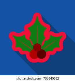 Oak leaves with acorn natural logotype isolated on background