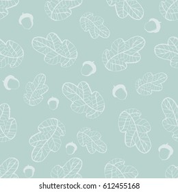 Oak Leaves And Acorn Pattern