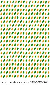 Oak leaves for an aesthetic background