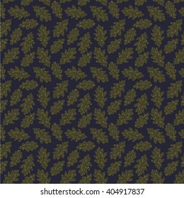 oak leaves pattern