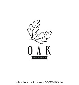 Oak logo Design Vector for Company Logo Design and Icon