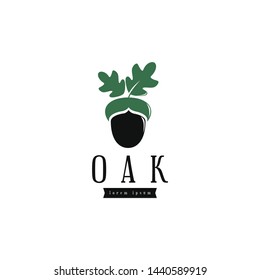 Oak logo Design Vector for Company Logo Design and Icon