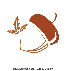 Oak logo icon design illustration