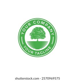 Oak logo is perfect for corporate identity, shop name, company name, community and others.