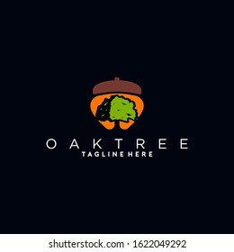 Oak Logo Template, Image Stock Vector