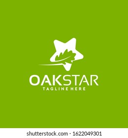 Oak Logo Template, Image Stock Vector
