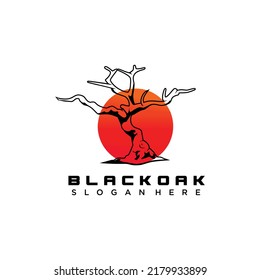 Oak Logo, Tree Logo, Nature Logo templates, Natural 