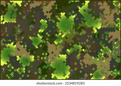 Oak moss forest hunting camouflage modern camouflage pattern abstrack camouflage