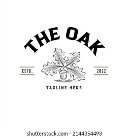 Oak Tree, Company logo vector illustration