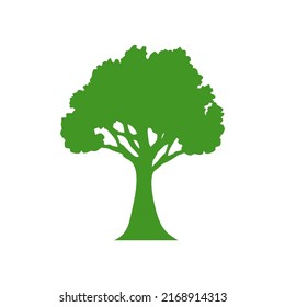 Oak tree icon. Vector image