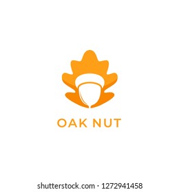 Oak Tree, Oak Leaf Logo Icon Design Template Illustration, Designed Based on Vector Format - Vector