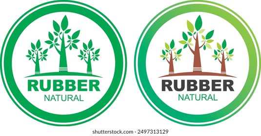 Oak Tree Logo natural rubber icon