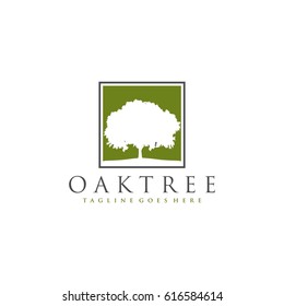 Oak Tree Logo Template Stock Vector (Royalty Free) 616584614 | Shutterstock