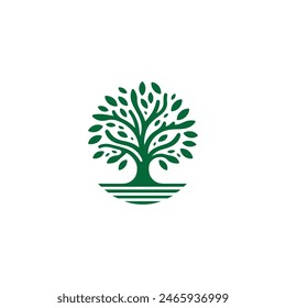 oak tree logo, oak trees, oak tree silhouette, oak vector,