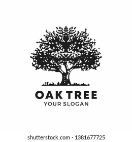 Oak Tree Service / Residential Landscape Logo Designs