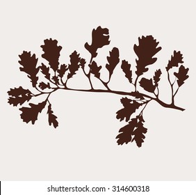 Oak tree set