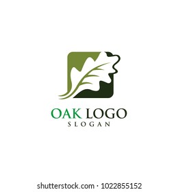 oak vector graphic abstract logo template download