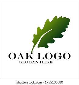 descarga de la plantilla de logotipo abstracto vectorial de roble
