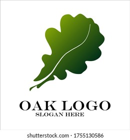 descarga de la plantilla de logotipo abstracto vectorial de roble