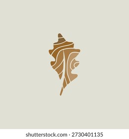 Plantilla de Vector de diseño de logotipo de madera de roble