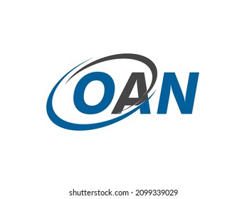 OAN-Brief kreatives, modernes, elegantes Logo-Design