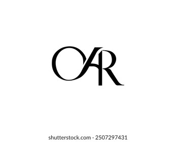 OAR letter Design logo Vector