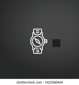 Oar vector icon. Oar concept stroke symbol design. Thin graphic elements vector illustration, outline pattern for your web site design, logo, UI. EPS 10.