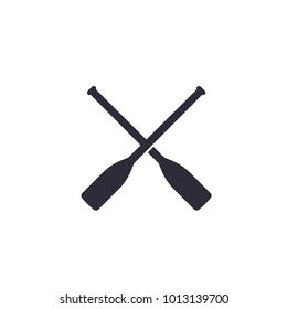 Oars Vector Icon