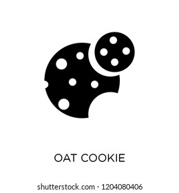 Oat Cookie icon. Oat Cookie symbol design from Christmas collection. Simple element vector illustration on white background.