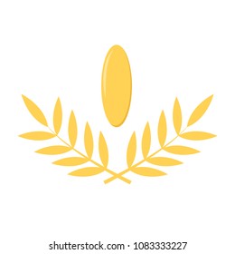 Oat logo. oat symbol vector. free space for text. wallpaper. background.
