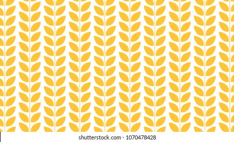 Oat pattern vector. free space for text. wallpaper. background.