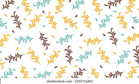 Oat pattern vector. rice symbol. free space for text. wallpaper.