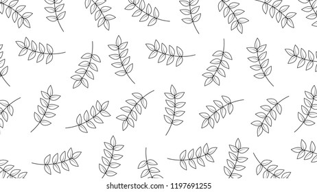 Oat pattern vector. wallpaper. background.