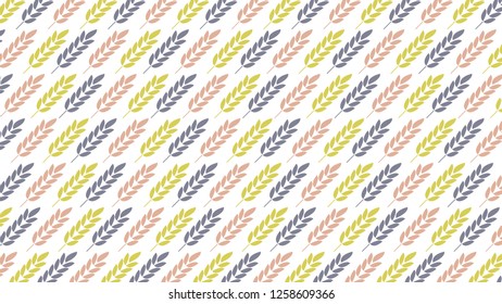 oat pattern. wallpaper. free space for text. background.