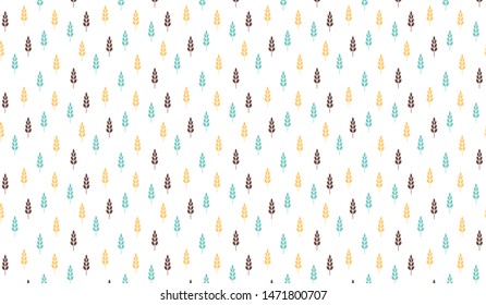 Oat pattern wallpaper. oat symbol. free space for text. copy space.