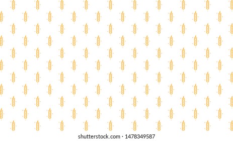 Oat pattern wallpaper. oat symbol. free space for text. copy space.