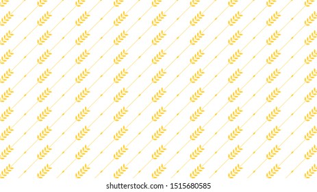 Oat pattern wallpaper. oat symbol. free space for text. rice sign.
