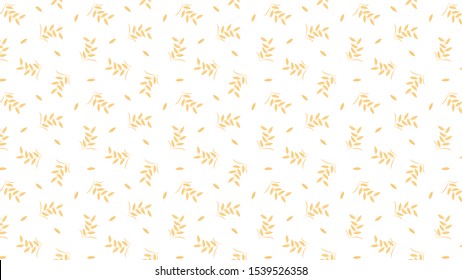 Oat pattern wallpaper. oat symbol. free space for text. rice sign. Rice pattern wallpaper.