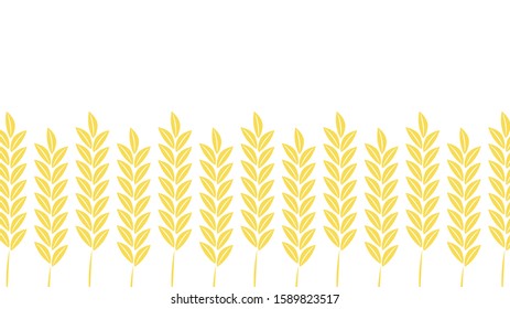 Oat pattern wallpaper. oat symbol. free space for text. background. copy space.