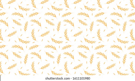 Oat pattern wallpaper. oat symbol. free space for text. rice sign. Rice pattern wallpaper.