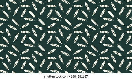 Oat pattern wallpaper. oat symbol. free space for text. rice sign. Rice pattern wallpaper.