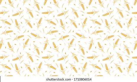 Oat pattern wallpaper. oat symbol. free space for text. rice sign. Rice pattern wallpaper.