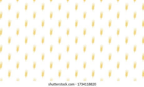 Oat pattern wallpaper. oat symbol. free space for text. rice sign. Rice pattern wallpaper.