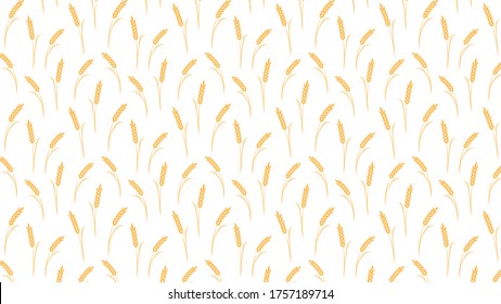 Oat pattern wallpaper. oat symbol. free space for text. rice sign. Rice pattern wallpaper.