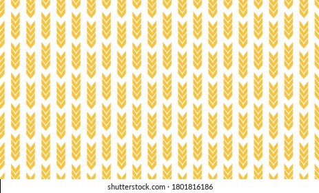 Papel de pared con patrón de avena. símbolo de avena. espacio libre para texto. signo de arroz. Papel pintado de patrón de arroz.