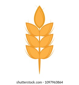 Oat symbol vector. free space for text. wallpaper. background.
