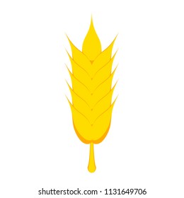Oat symbol vector. logo design. wallpaper. background.