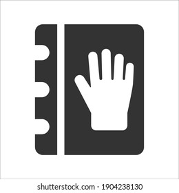 Eid Honesty Book Symbol, Vektorgrafik