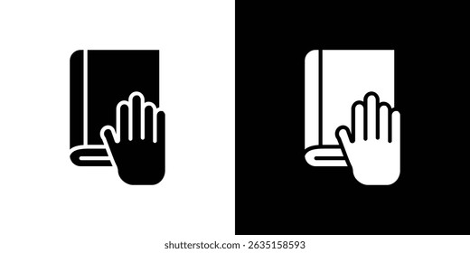 Conceito de ícone Oath, ilustração de vetor